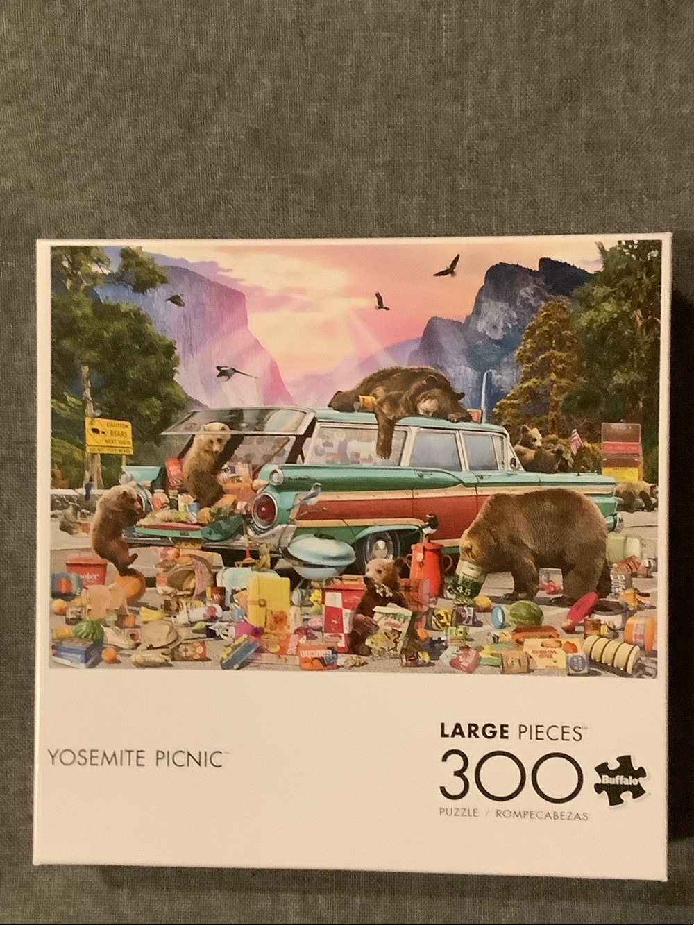 Buffalo Games ‘Yosemite Picnic’ 300 Piece Jigsaw Puzzle